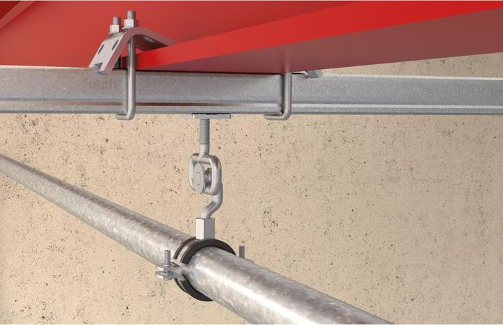 Actual product image Fischer Push bar SB M8 galvanised (25 pcs.)