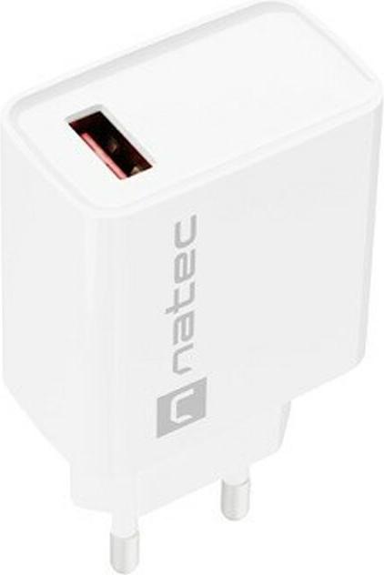 Produktbild Genesis NATEC ŁADOWARKA SIECIOWA RIBERA USB-A 18W BIAŁA NUC-2057 (18 W)