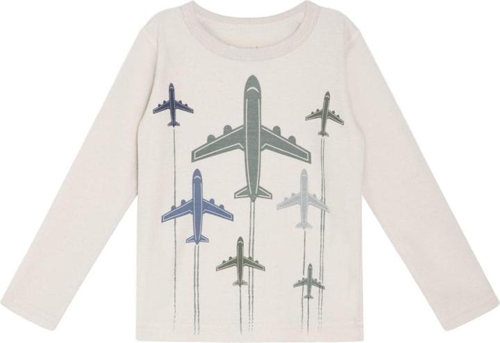 Image du produit Hust and Claire laine/bambou Abba chemise avions (122)