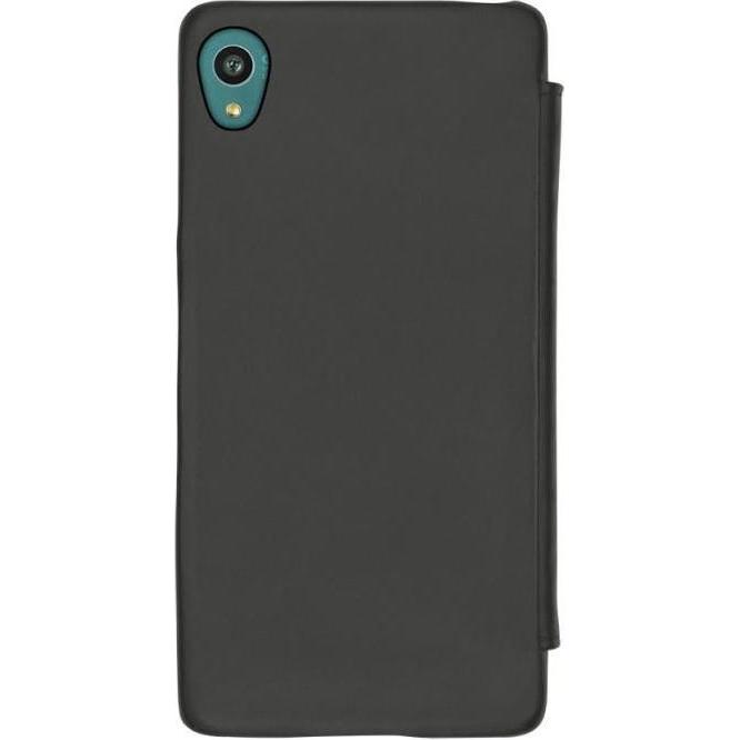 Thumbnail - Noreve Lederschutzhülle (Sony Xperia Z5), Smartphone Hülle, Schwarz