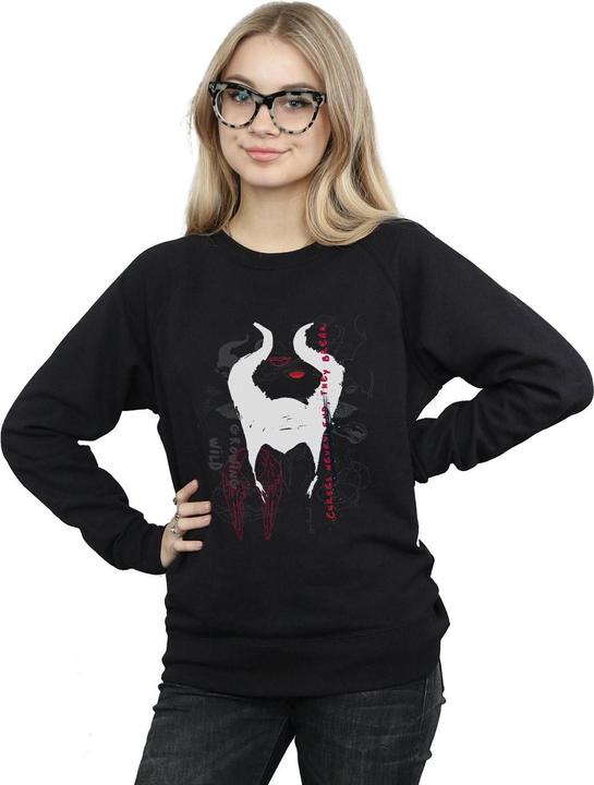 Produktbild Disney Maleficent Mistress Of Evil Growing Wild Horns Collage Sweatshirt (XL)