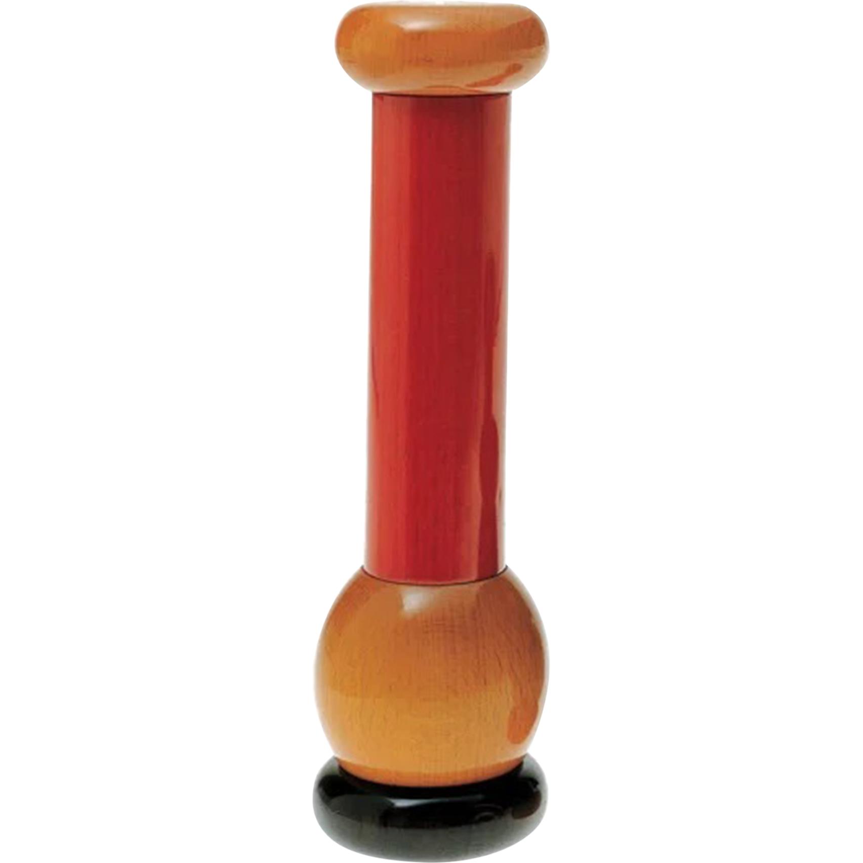 Alessi Pfeffermühle VALUES COLLECTION rot, Pfeffermühle + Salzmühle, Rot, Gelb