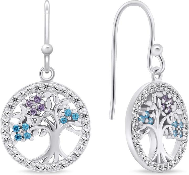 Immagine prodotto Brilio Argento - Orecchini popolari in argento Albero della Vita EA728W