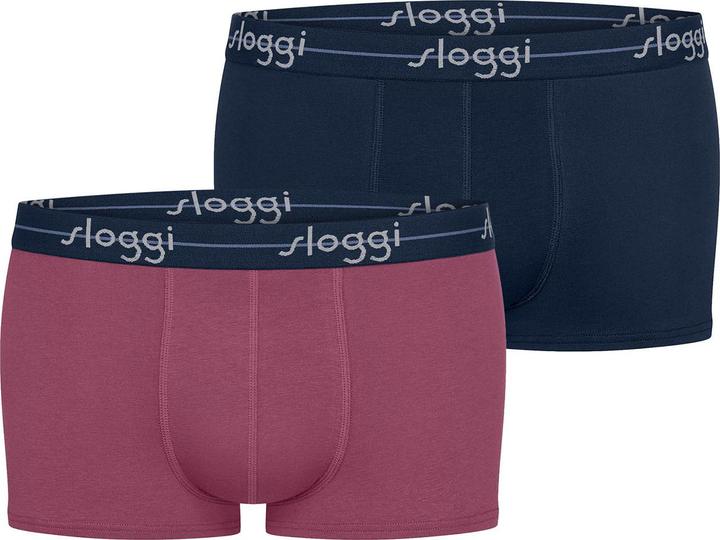Produktbild Sloggi Retro Boxer Blue Start (M, 2er Pack)