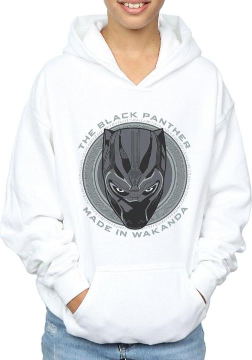 Immagine prodotto Black Panther Made in Wakanda Felpa con Cappuccio Ragazzi (116)