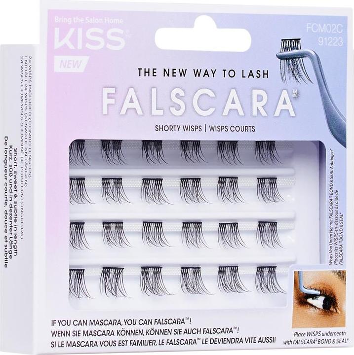 Actual product image KISS False false eyelashes Falscara Wisps Multi - Variant: Shorty (Artificial eyelashes)