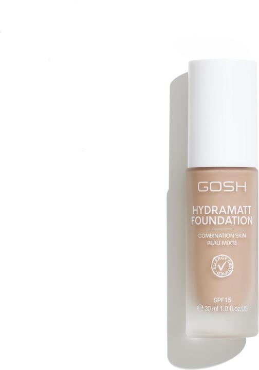 Actual product image Copenhagen GOSH - Hydramatt Foundation Light Dark 010N 30 ml (010N)