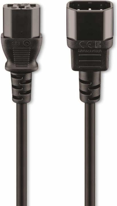 Produktbild Goobay Spannungsversorgungs-Verlängerungskabel (5 m, C14, C13)
