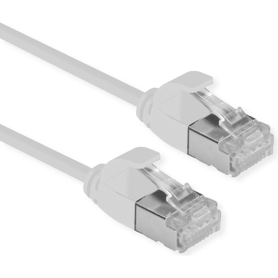 Thumbnail - Roline U/FTP DataCenter Patchkabel Kat.6A (Class EA), LSOH, slim (U/FTP, CAT6a, 3 m), Netzwerkkabel