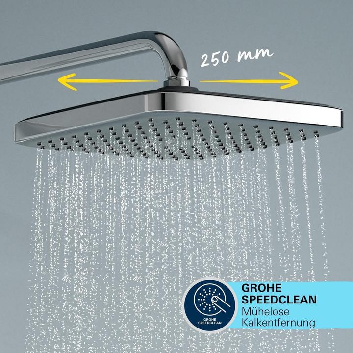 Immagine prodotto Grohe Vitalio Comfort 250 Flex Duschsystem mit Umstellung, Reno-Set, Länge 620mm, wassersparend, chrom