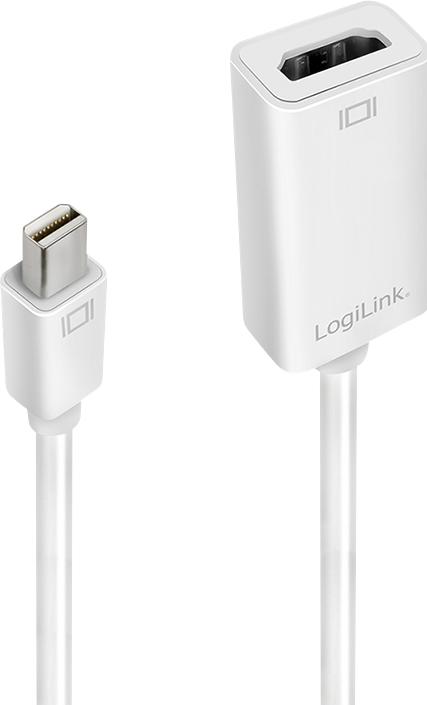 Actual product image LogiLink Mini DisplayPort to HDMI (HDMI, 15 cm)