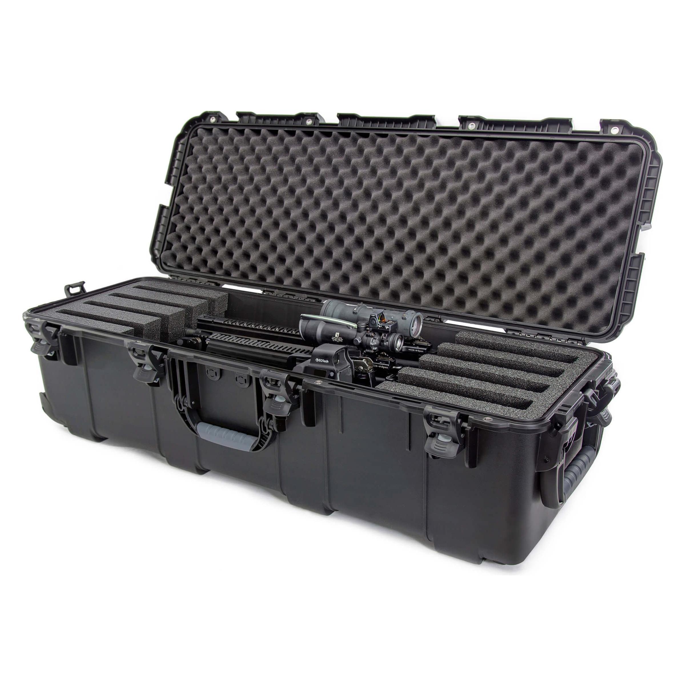 Nanuk 988 4 Up Rifle Case Black (Fotokoffer), Kameratasche, Schwarz
