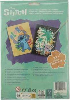 Actual product image Canenco Stitch-scratch art