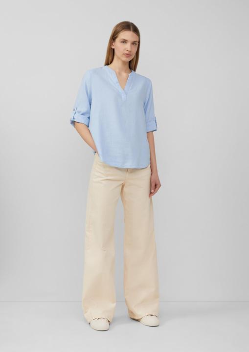 Immagine prodotto s.Oliver Bluse Leinenmix-Bluse mit Turn-up (36)