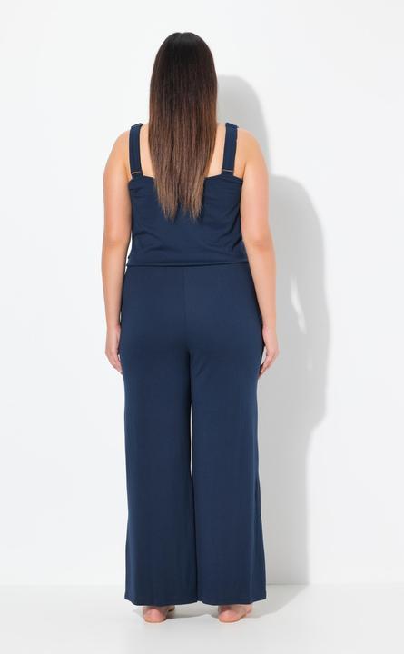 Produktbild Ulla Popken Jumpsuit, Spitze, V-Ausschnitt, ärmellos (50, 52)