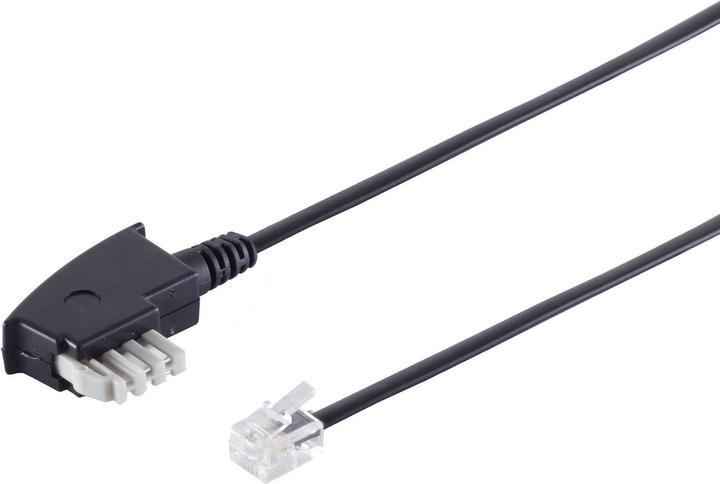 Actual product image Shiverpeaks S/CONN maximum connectivity TAE telephone extension-TAE N-plug to TAE N-coupling, 15.0m