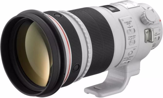 Canon EF 300mm f/2.8L IS II USM (Canon EF, APS-C / DX, Vollformat)