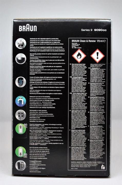 Actual product image Braun Series 9 - 9090cc
