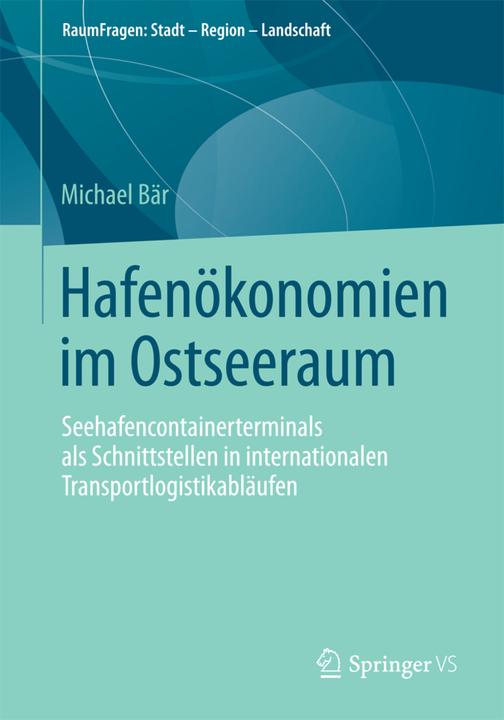 Produktbild Hafenökonomien im Ostseeraum (Michael Bär, 2016)