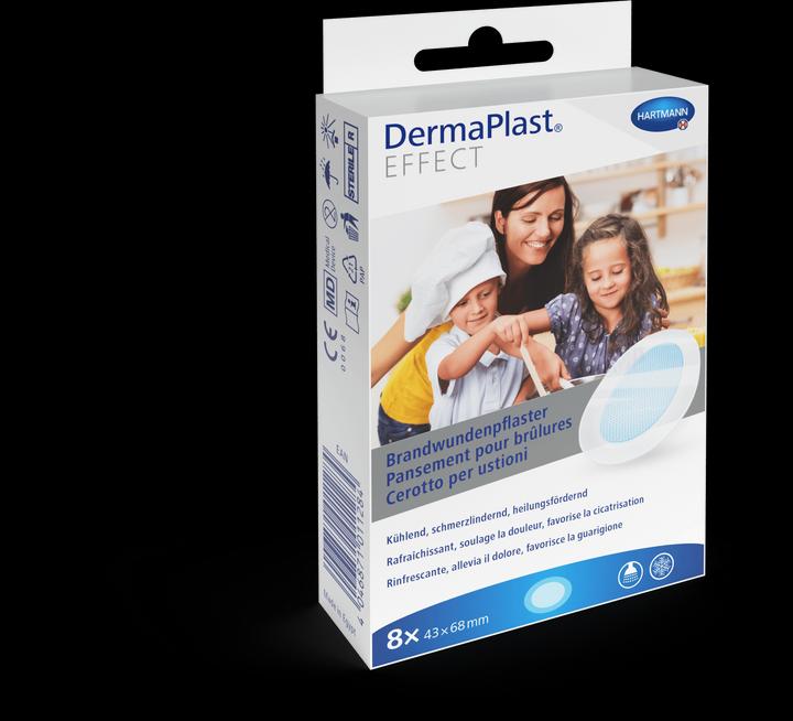 Actual product image DermaPlast Effect Pansements pour brûlures (8 x)