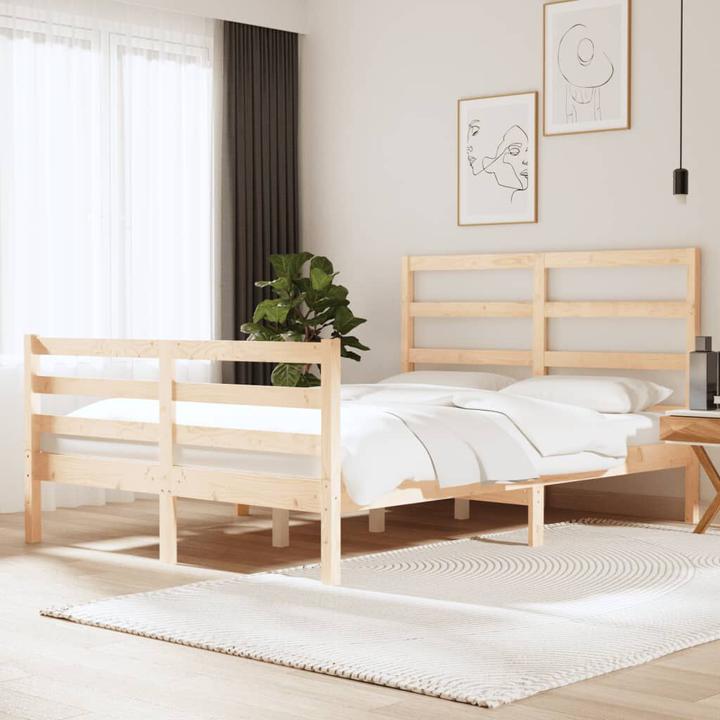 Actual product image vidaXL Bettrahmen (135 x 190 cm)