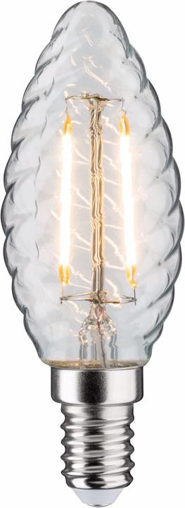 Produktbild Paulmann Kerze gedrehtes Glas Vintage (E14, 4.70 W, 450 lm, 1 x, F)