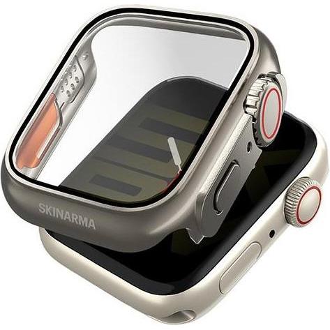 Skinarma case Gado Pro Apple Watch 41mm titanium, Accessori per smartwatch, Oro