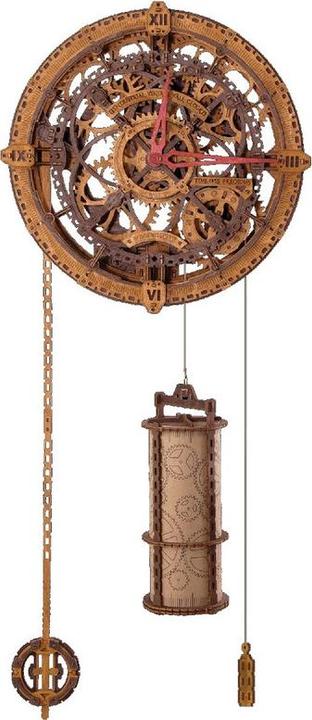 Produktbild WoodenCity WOODEN CITY 3D-Holzpuzzle - Industrielle Wanduhr im Vintage-Stil