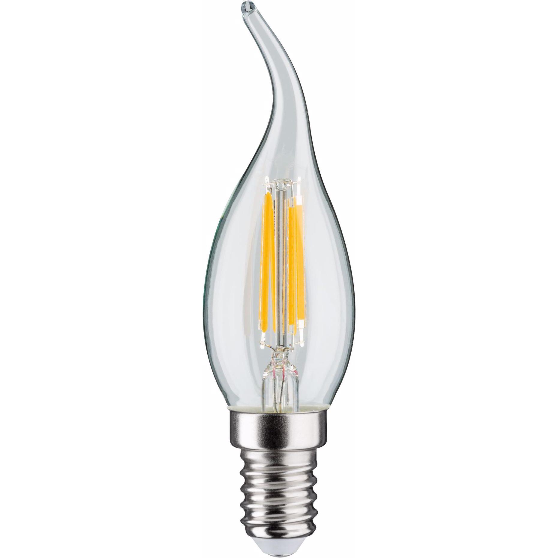 Paulmann, Leuchtmittel, Kerze Flame (E14, 4.80 W, 470 lm, 1 x, F)