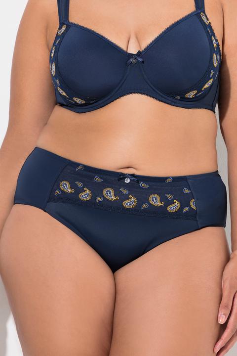 Actual product image Ulla Popken Paisley Microfiber Panty (50, 52)