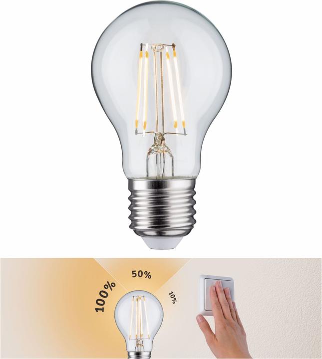 Produktbild Paulmann Allgebrauchslampe (E27, 4.50 W, 470 lm, 1 x, F)