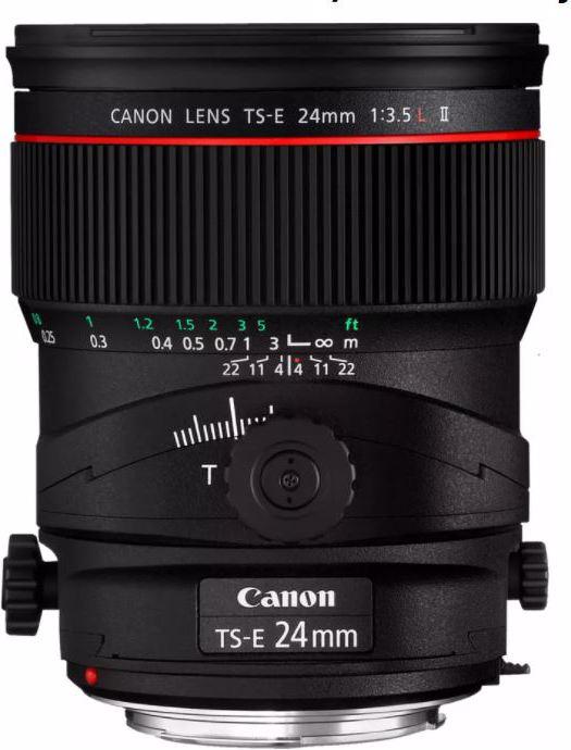 Canon TS-E 24mm 3.5L II (Canon EF, Vollformat)