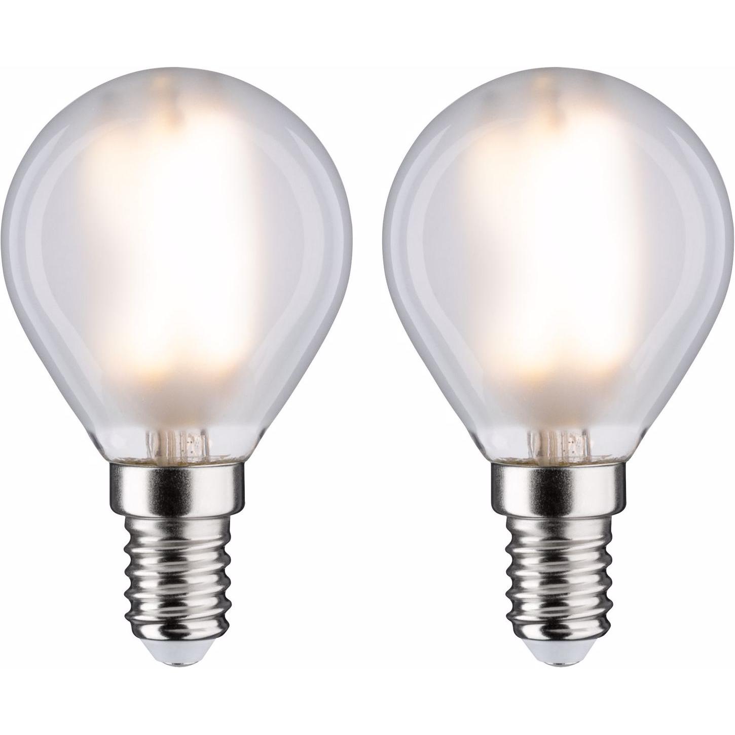 Paulmann, Leuchtmittel, Tropfen 2er Set (E14, 4.50 W, 470 lm, 2 x, F)