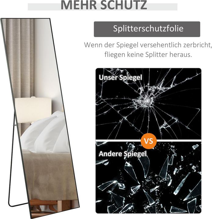 Actual product image Swisshandel24 Standing mirror (50 x 2 x 161.5 cm)