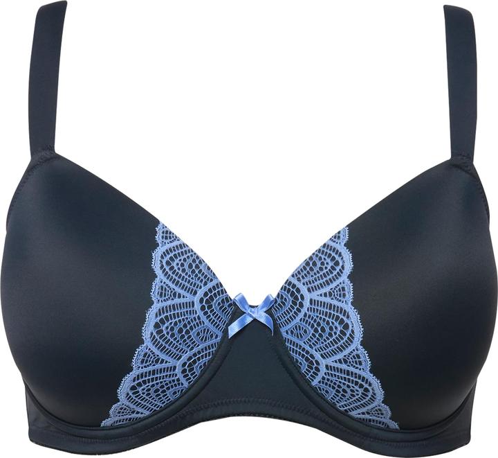Image du produit Ulla Popken Soutien-gorge à armatures, agrémenté de dentelle - bonnet souples B-E (85 E)