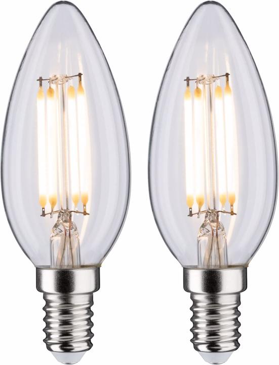 Productafbeelding Paulmann Kaars (E14, 470 lm, 2x)