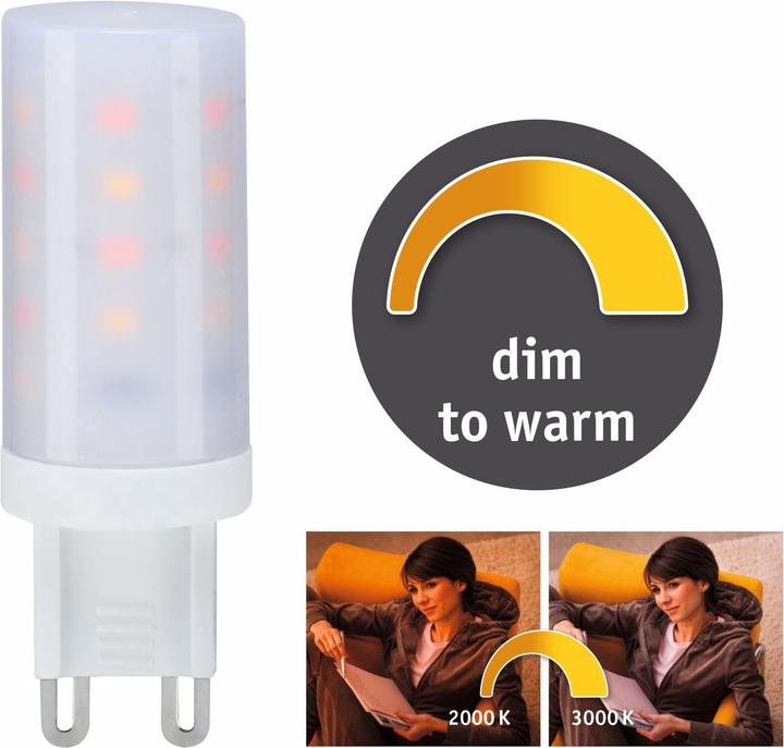 Image du produit Paulmann Base de la broche (G9, 4 W, 270 lm, 1 x, G)