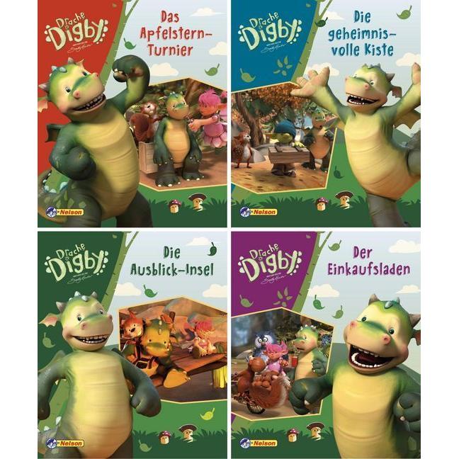Mini-Bücher: Drache Digby 1-4, Kinderbücher