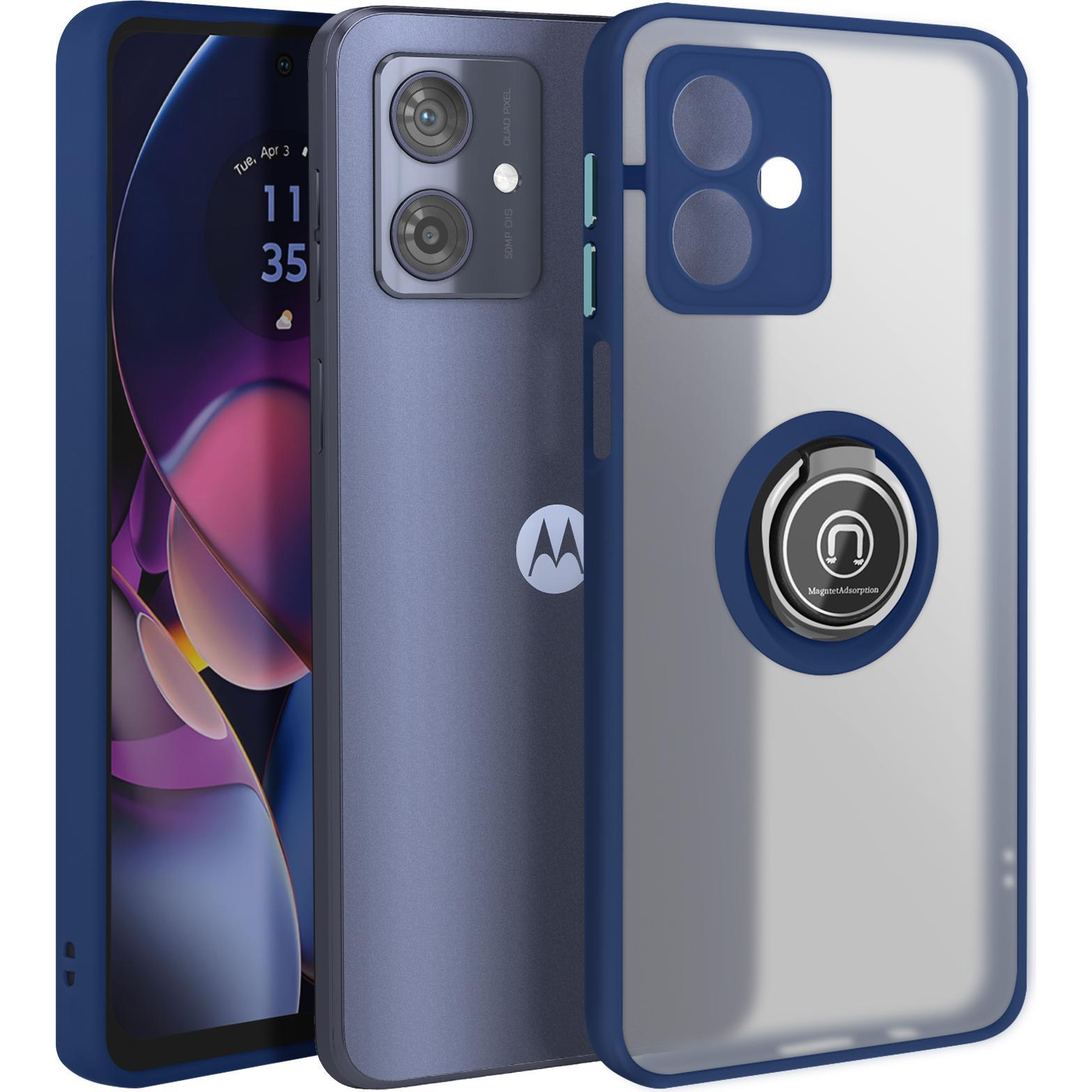 Avizar Kameo Case (Motorola Moto G54), Smartphone Hülle, Blau