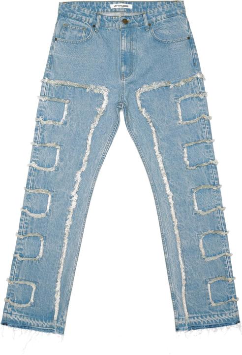 Produktbild 2Y Studios Kosa Destroyed Straight Jeans - 184639 (32)