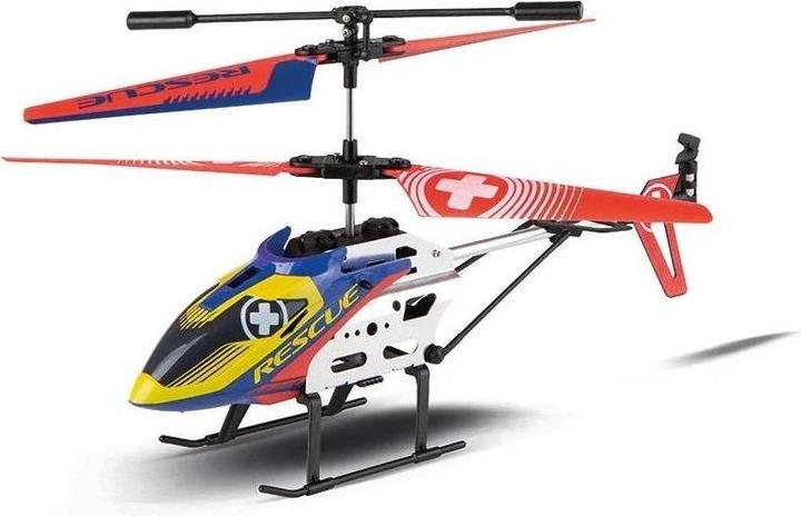 Actual product image Carrera 2.4 GHz RC Helicopter, Aluminum, Gyro, LED, USB-C Charging