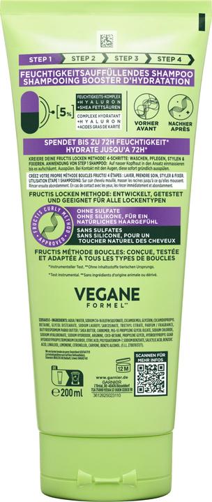 Produktbild Garnier Locken Methode Feuchtigkeit (Flüssiges Shampoo, 200 ml)