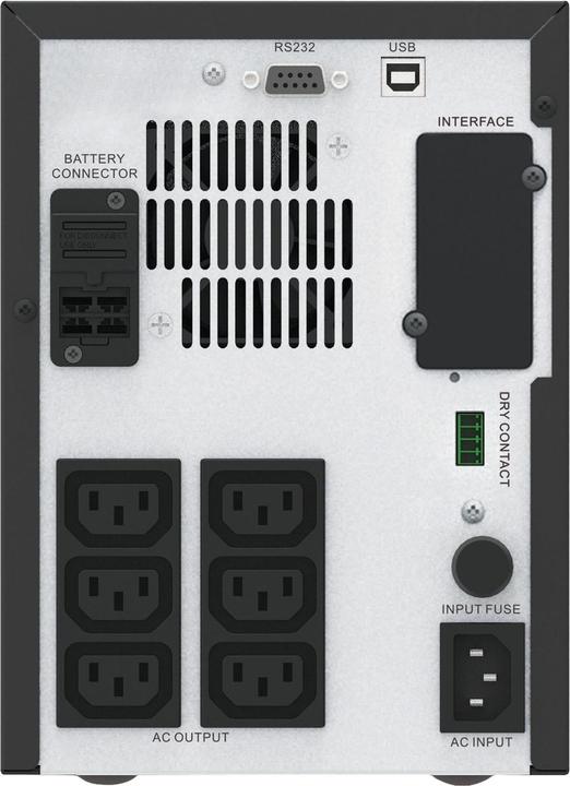 Produktbild APC USV SMV1500CAI, 1500VA/1050W (1500 VA, 1050 W, Line-Interaktiv USV)