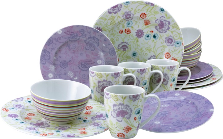 Produktbild CreaTable Oriental flieder (16 Stück)