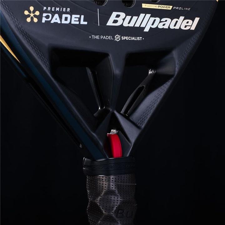 Actual product image Bullpadel Paddelschläger Hack 04 Premier Schwarz