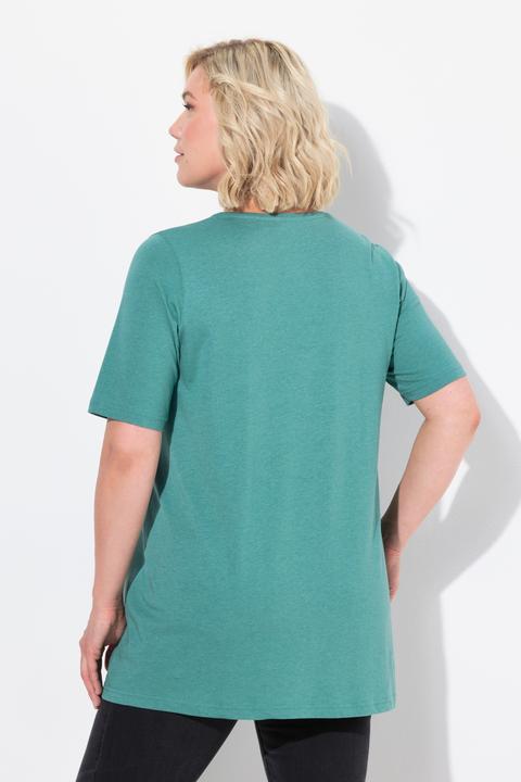 Actual product image Ulla Popken Essential Front Pleat Tee (42, 44)
