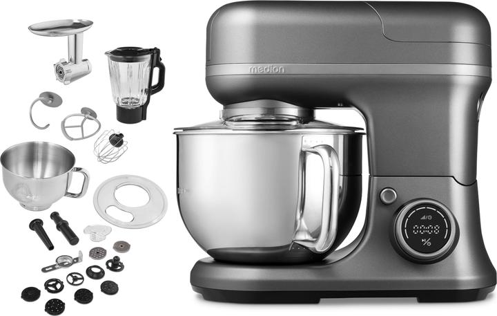 Produktbild Medion LIFE® 3-in-1 Digitale Küchenmaschine MD18430 (1200 W, 5 l)