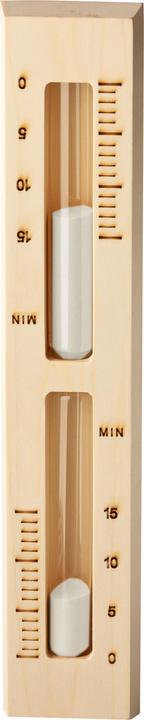 Actual product image Harvia Sanduhr Espe mit weissem Sand