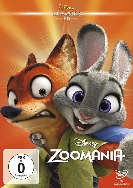 Zoomania (DVD, 2016, Deutsch)