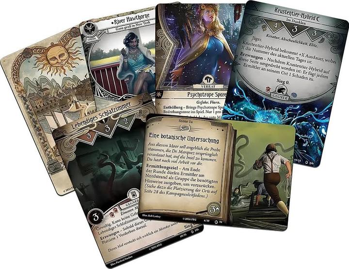 Actual product image FFG FFGD1177 - Arkham Horror: The Card Game - The Feast of Hemlock Vale (EN Expansion) (German, 1 - 4 Players)